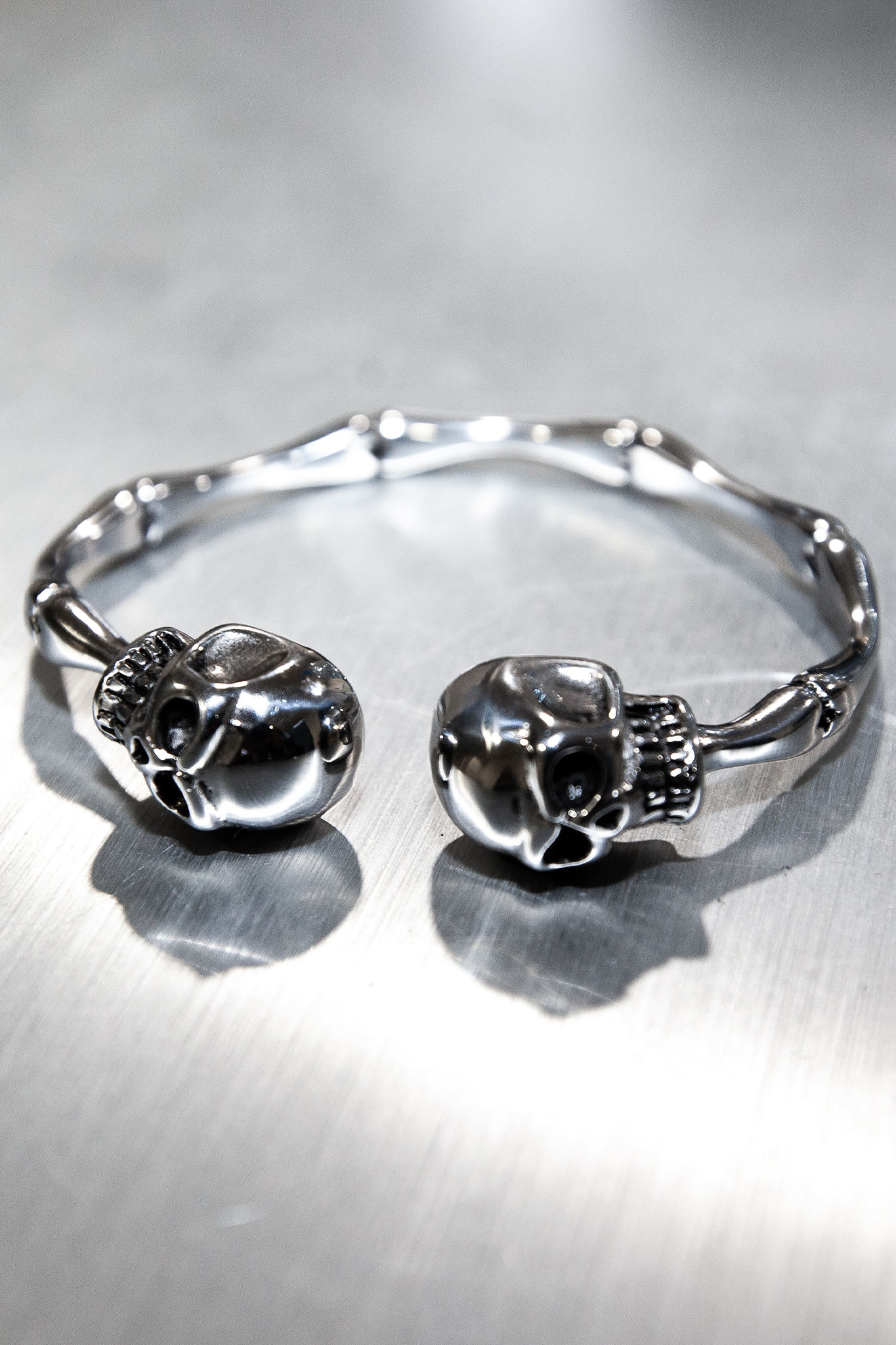 Double Headed Skull Bracelet