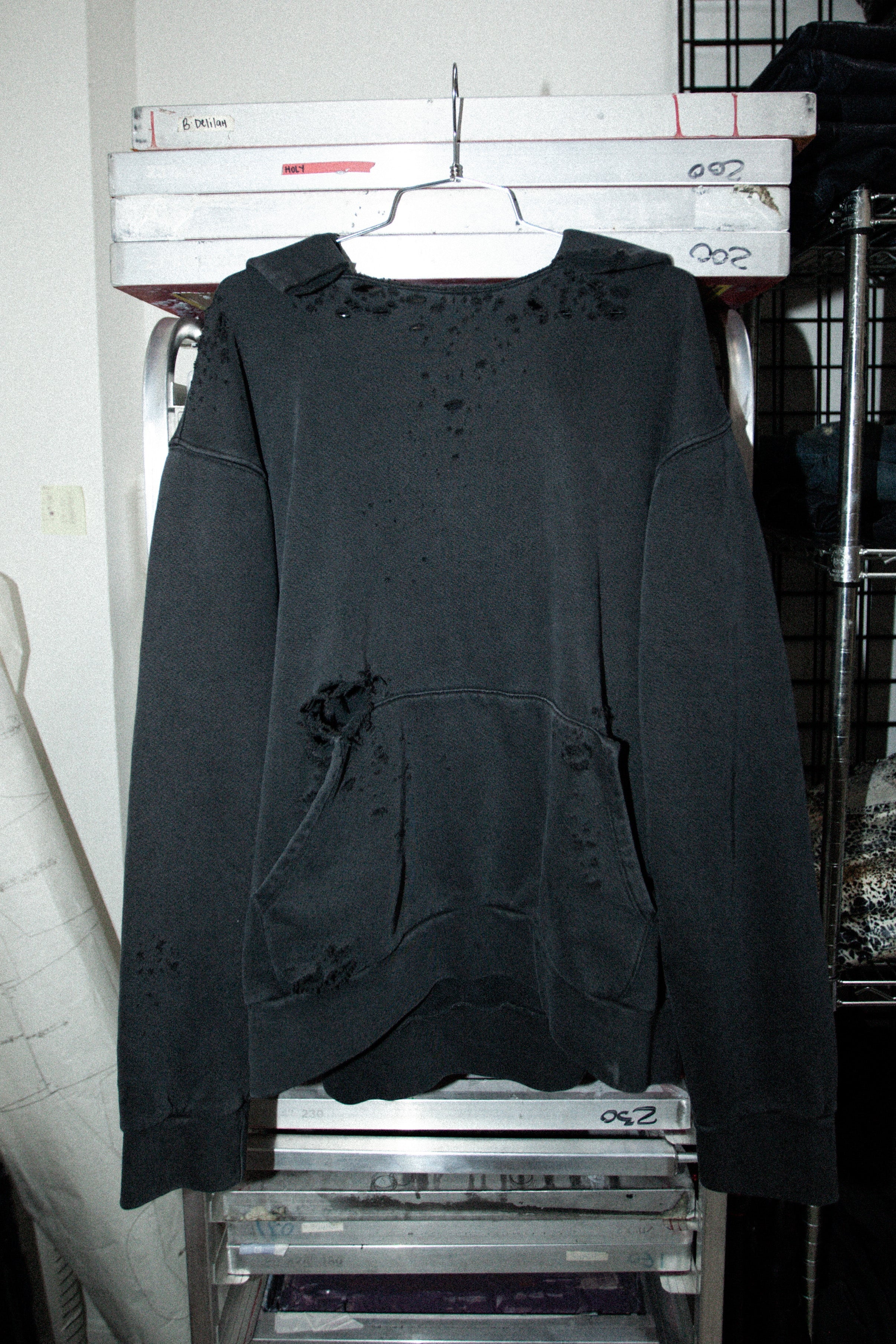 Distressed Hoodie