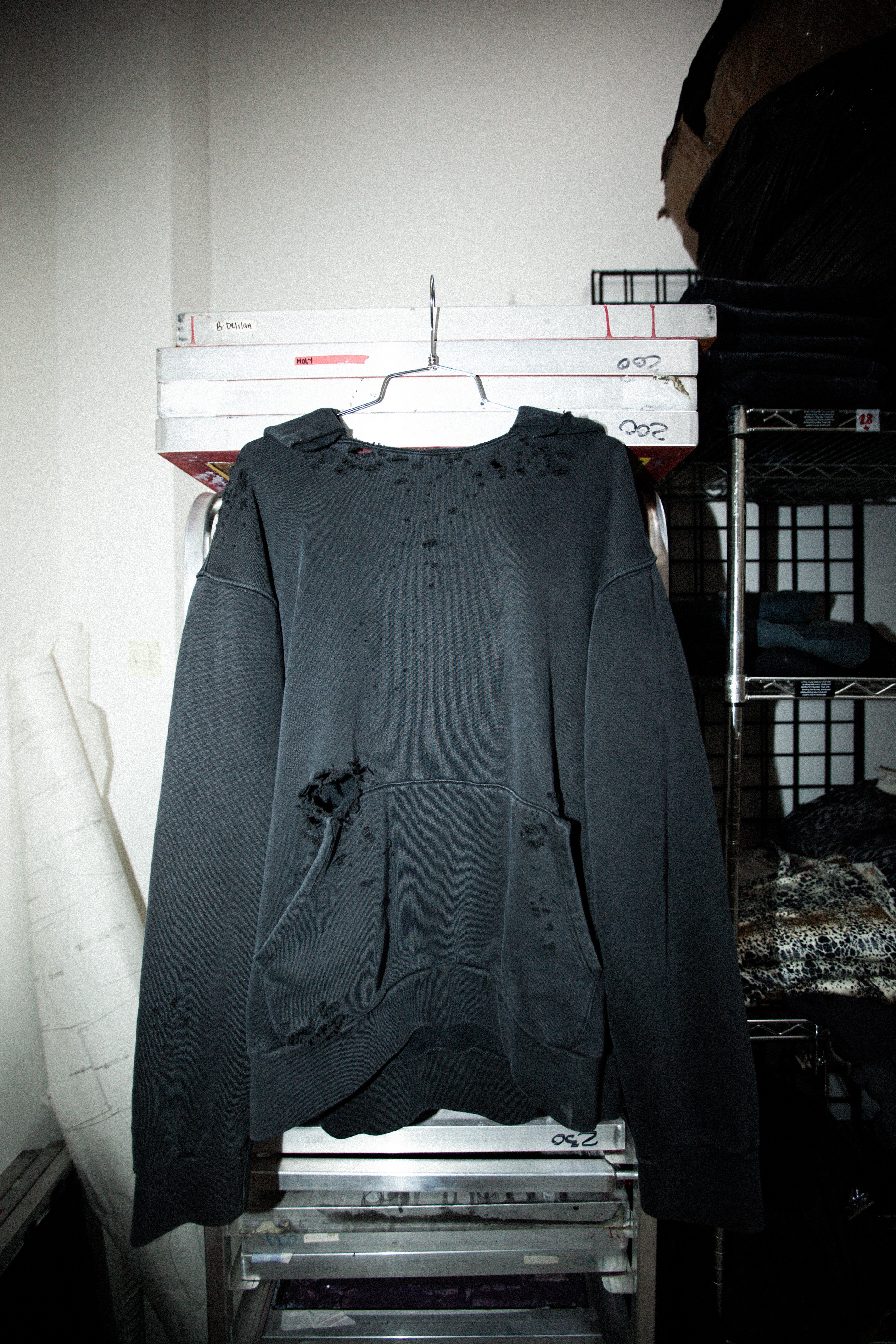 Distressed Hoodie