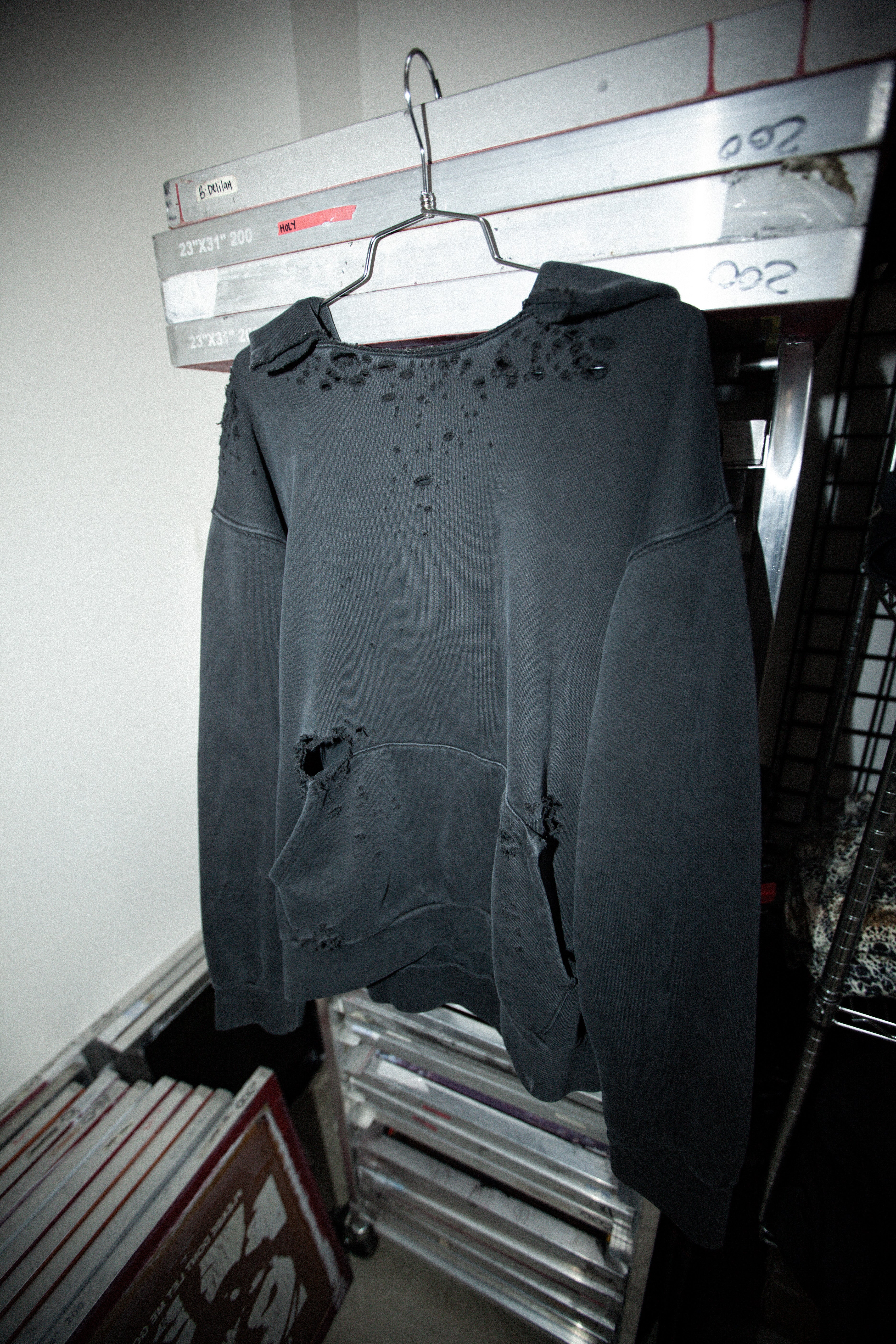 Distressed Hoodie