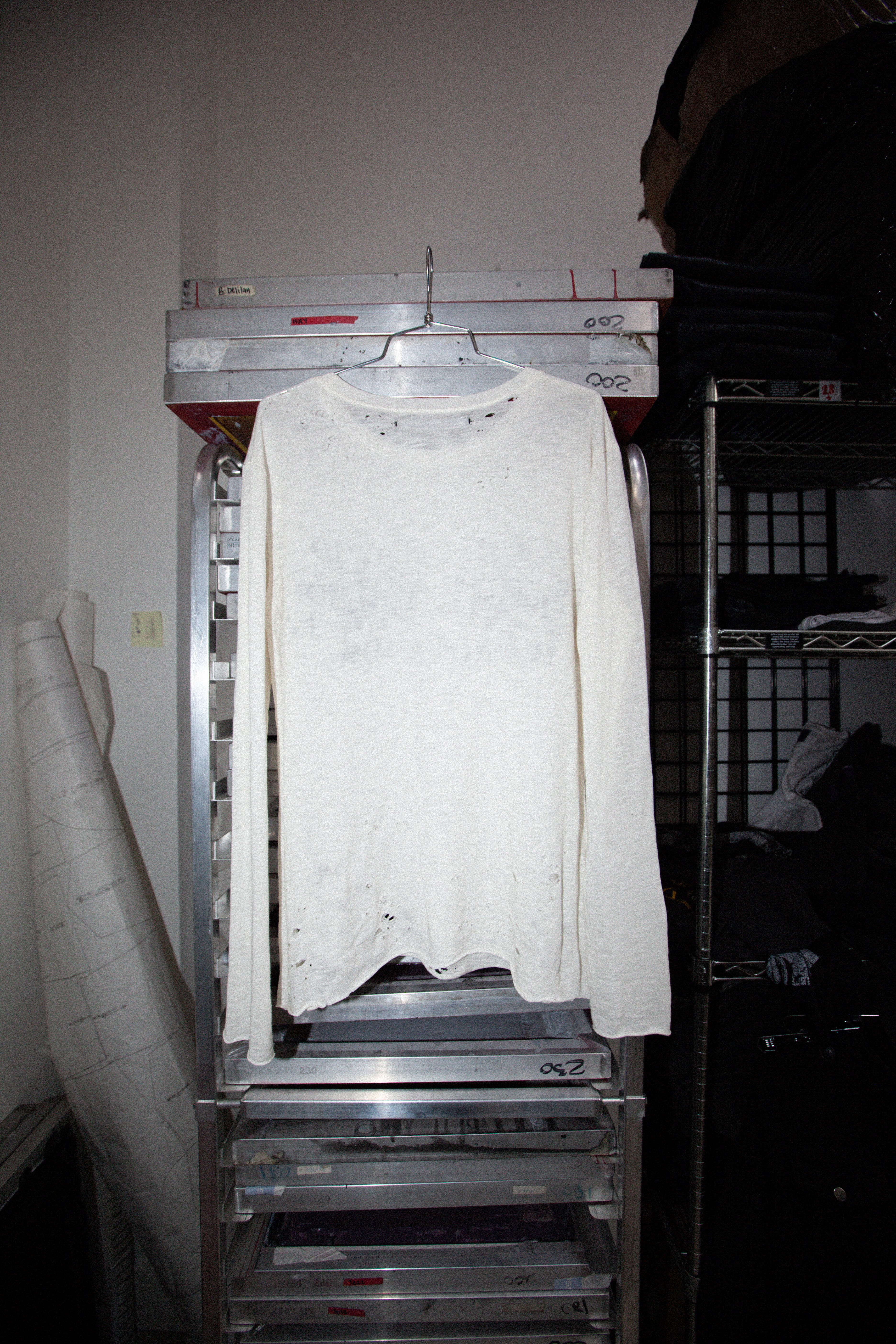 WALK AWAY - DISTRESSED LONG SLEEVE