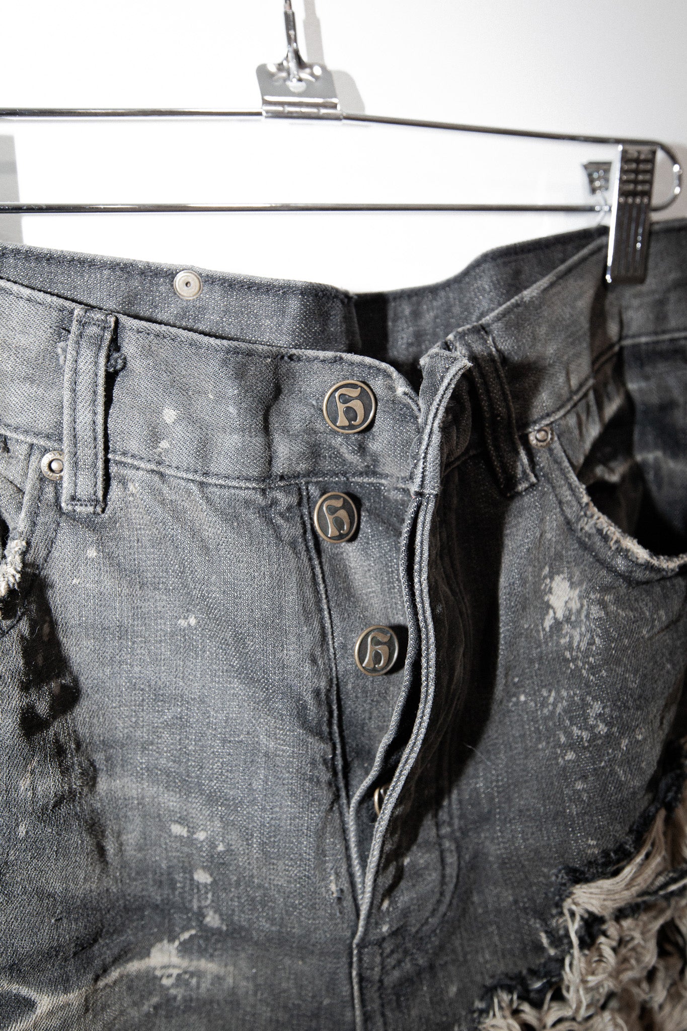 Hendrix BLK - SELVEDGE CREEP DENIM