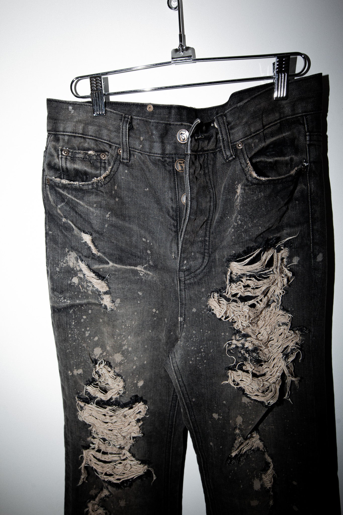 Hendrix BLK - SELVEDGE CREEP DENIM