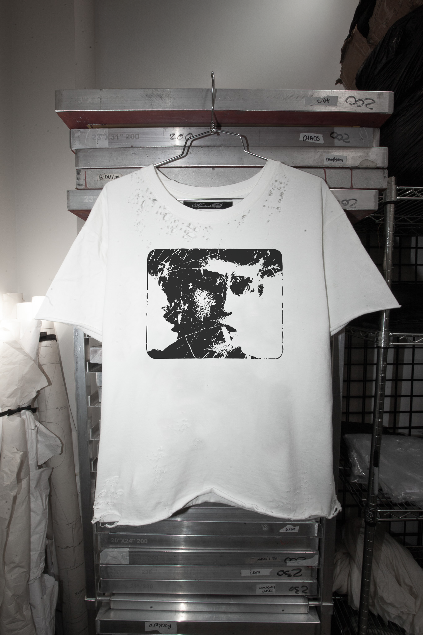 BURN - DISTRESSED TEE