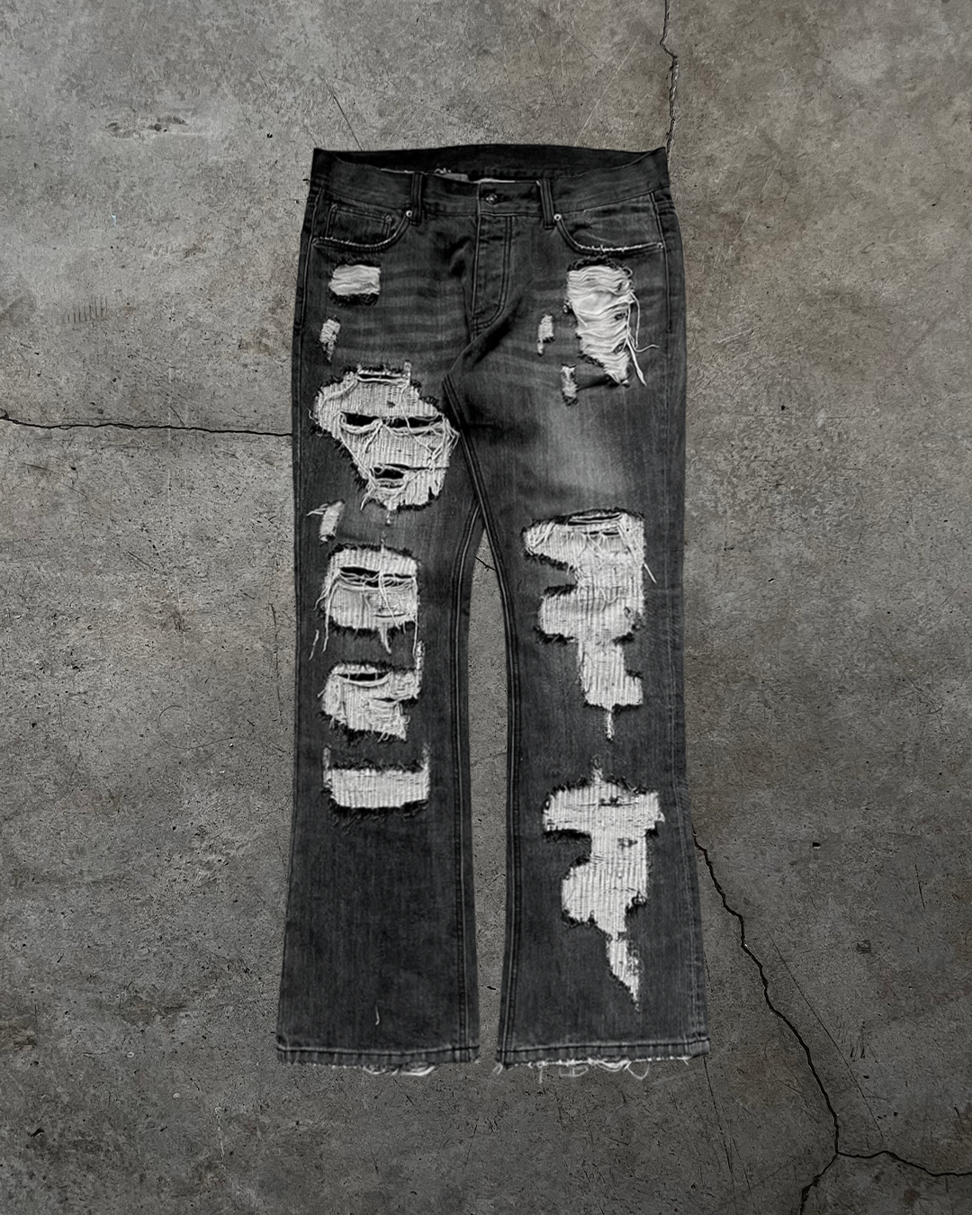 SPUR DENIM BLACK
