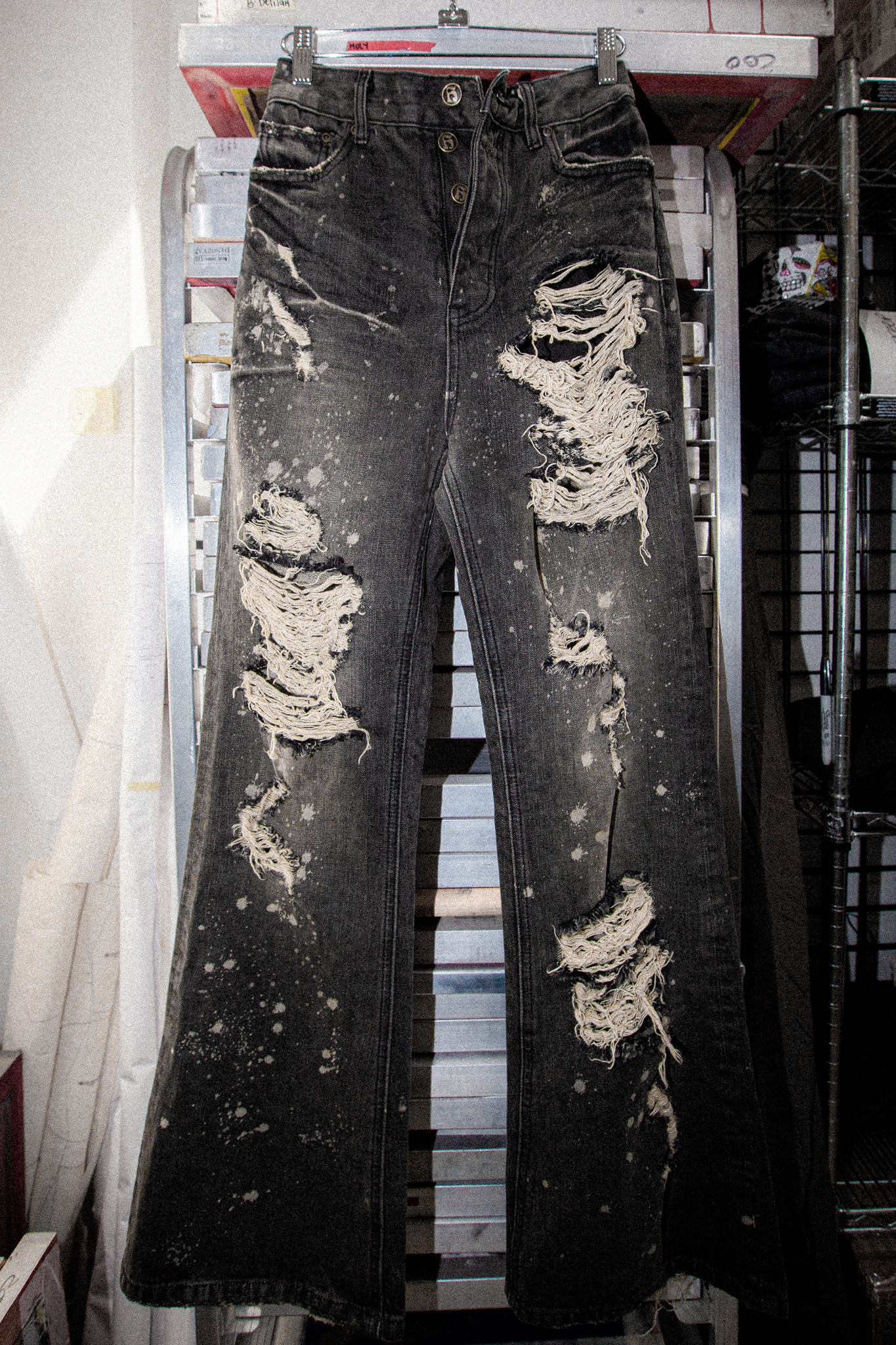 Hendrix BLK - SELVEDGE CREEP DENIM