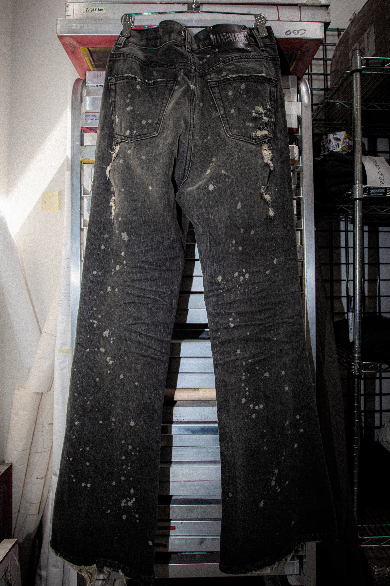 Hendrix BLK - SELVEDGE CREEP DENIM