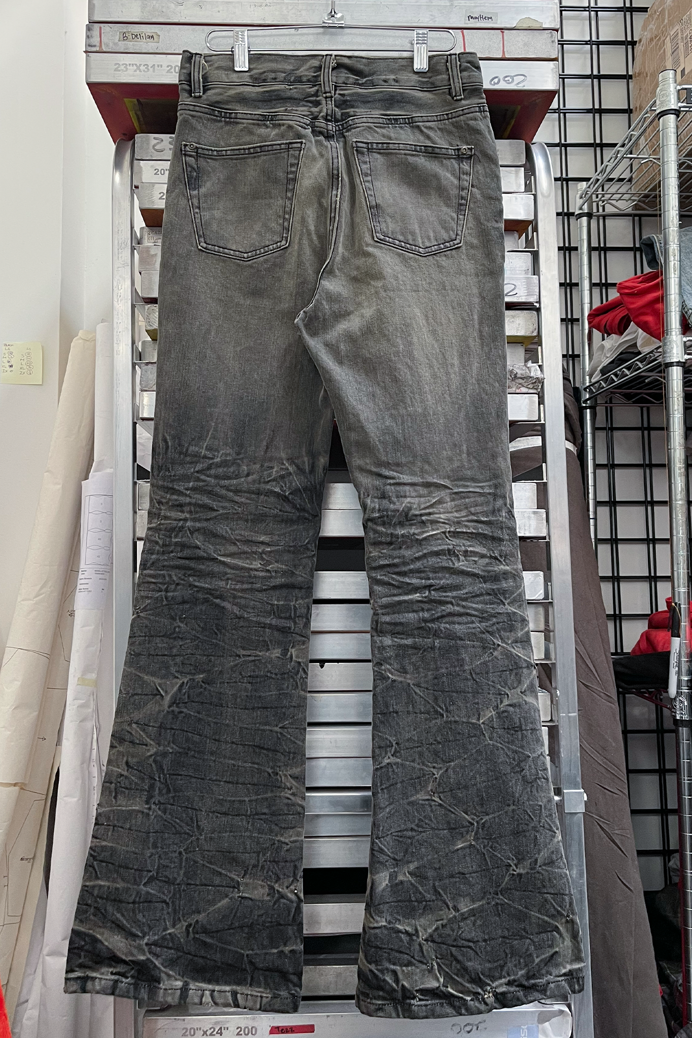 AXEL BLK - SELVEDGE CREEP DENIM