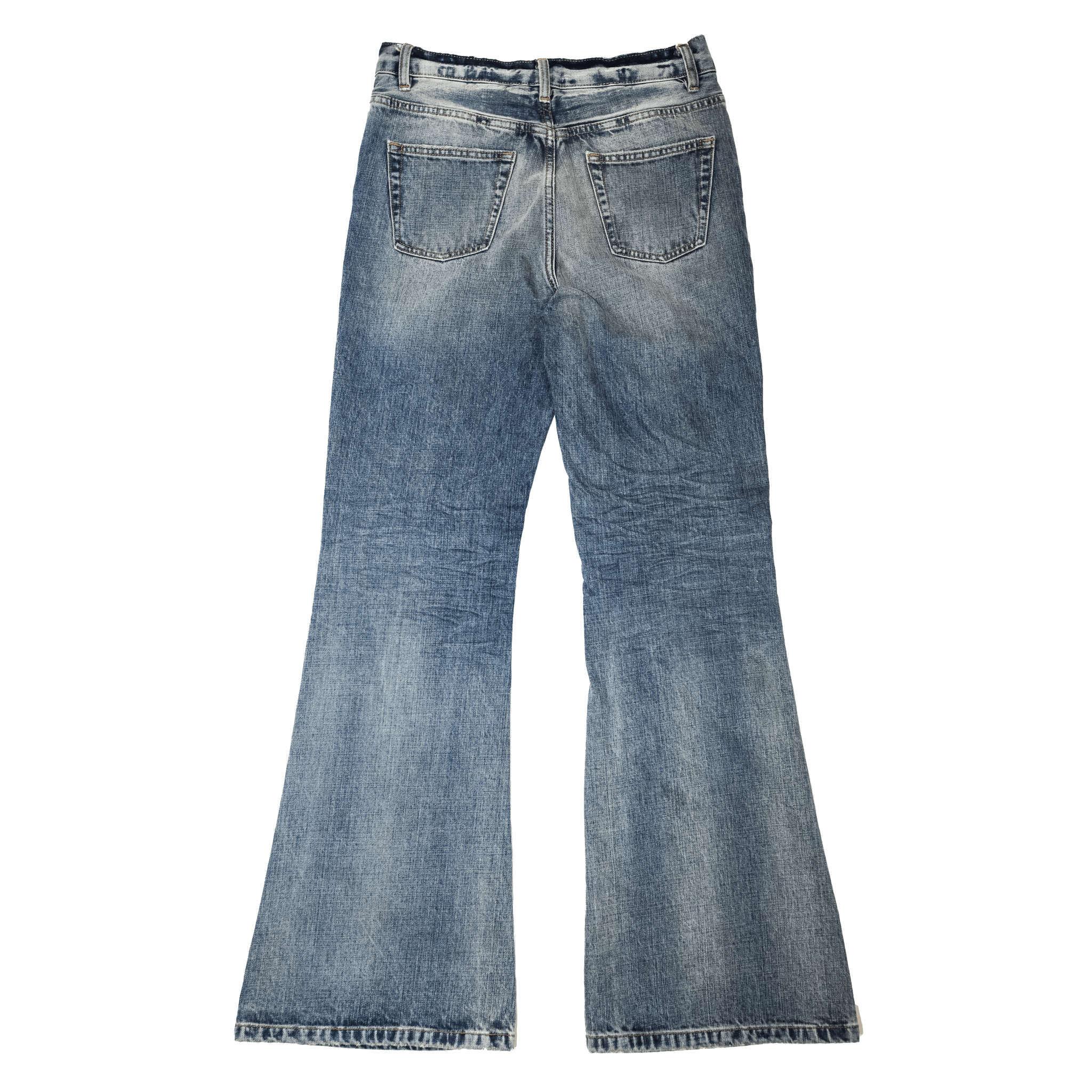 California Indigo - SELVEDGE CREEP DENIM - Handmade Rust