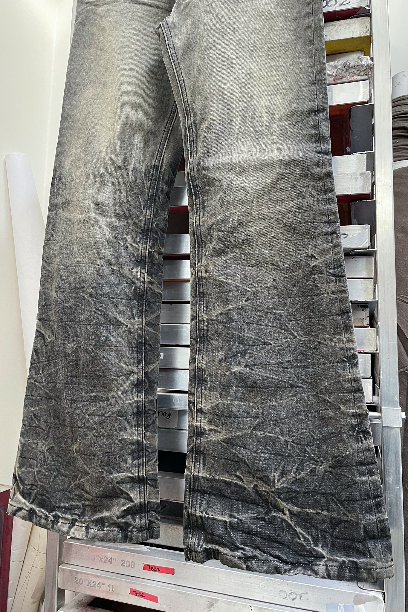 AXEL BLK - SELVEDGE CREEP DENIM