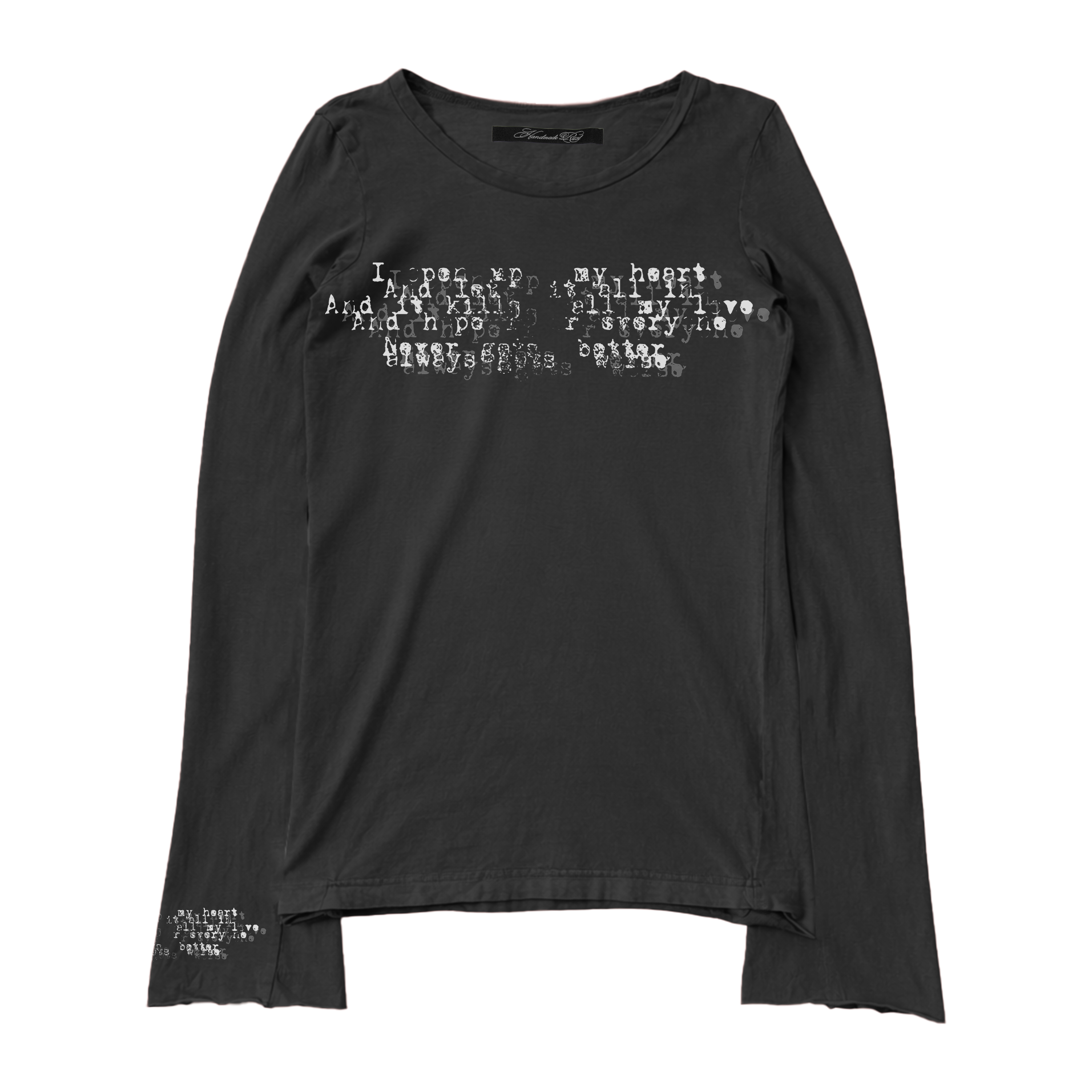 SCRIPT LONG SLEEVE