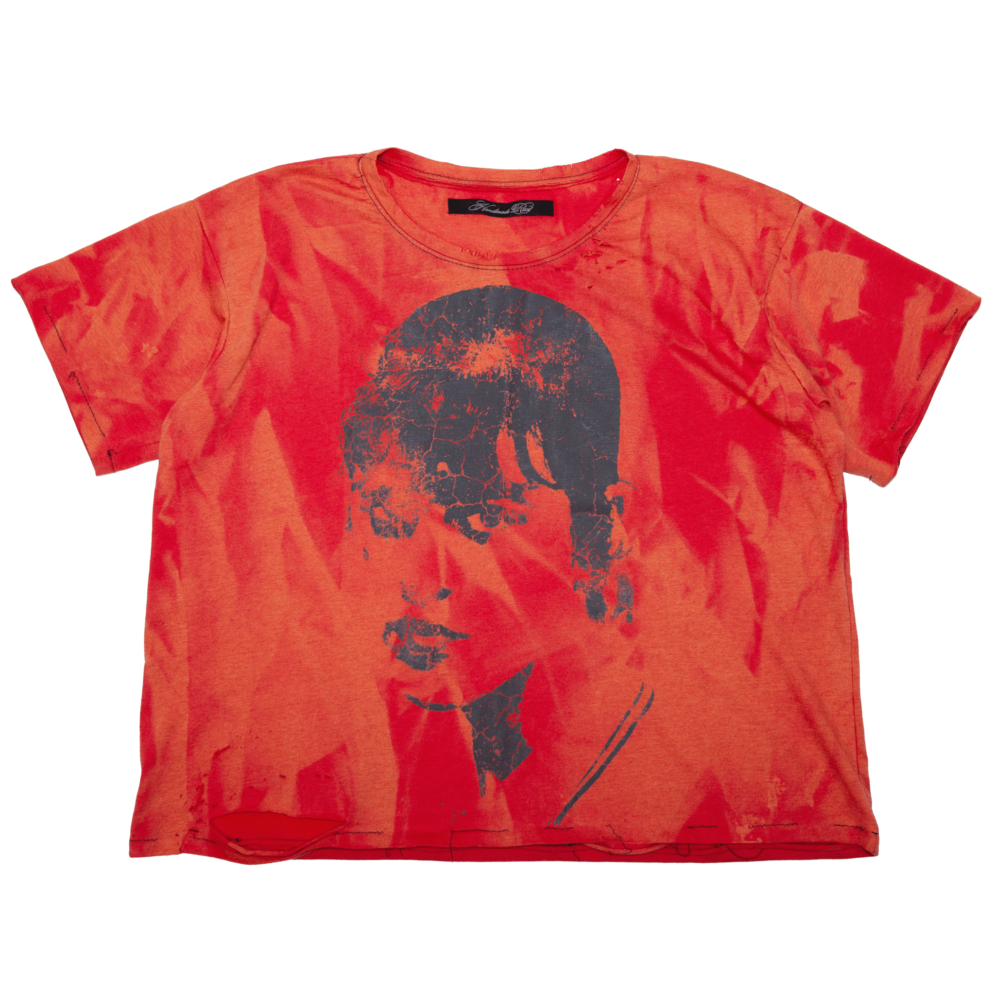 Delilah - Aged Red Tee - Handmade Rust