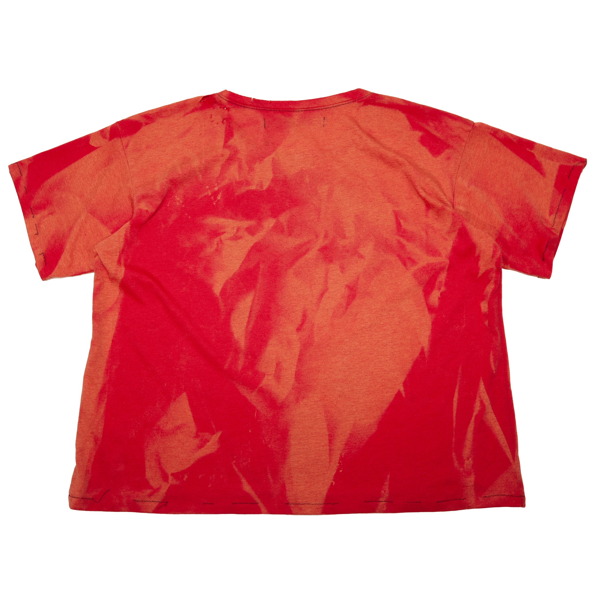 Delilah - Aged Red Tee - Handmade Rust