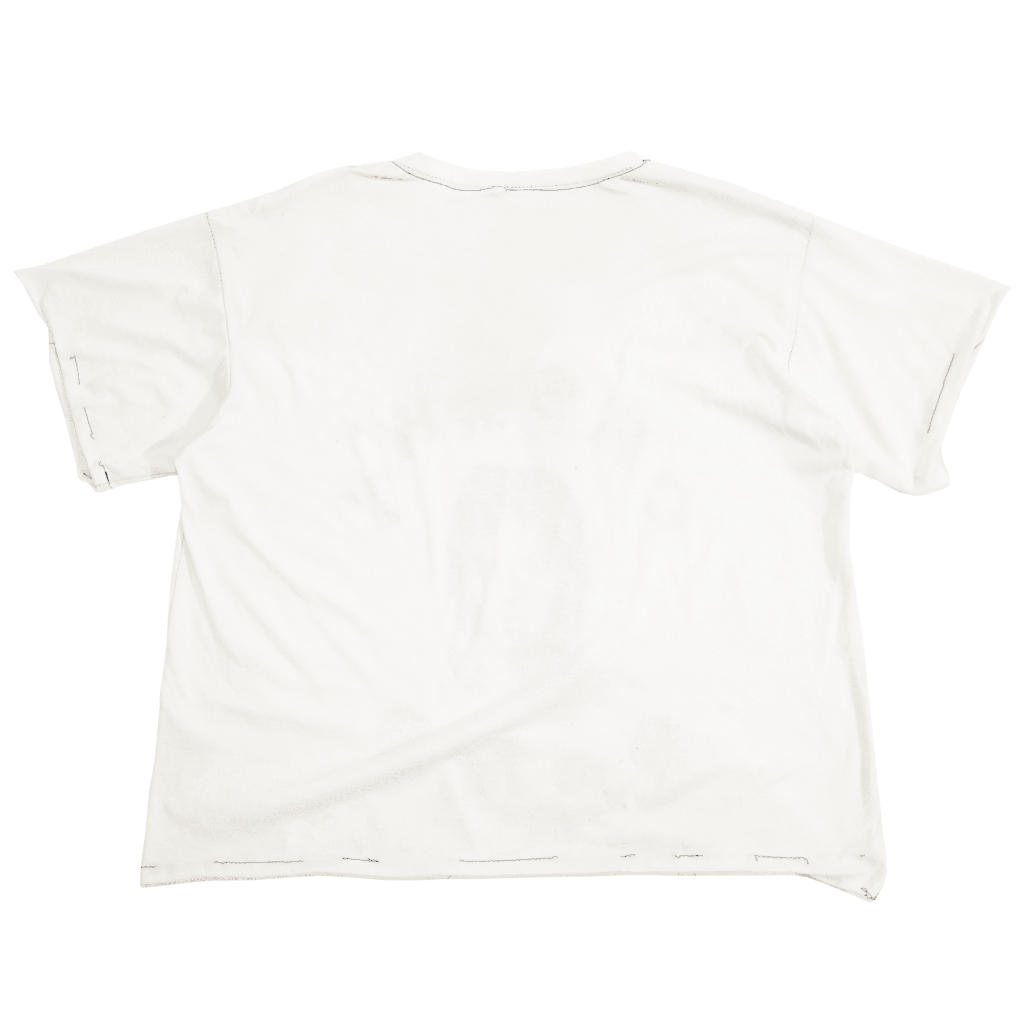 (DROPPING FRIDAY) DEAD TO ME - VNTG WHITE TEE - Handmade Rust