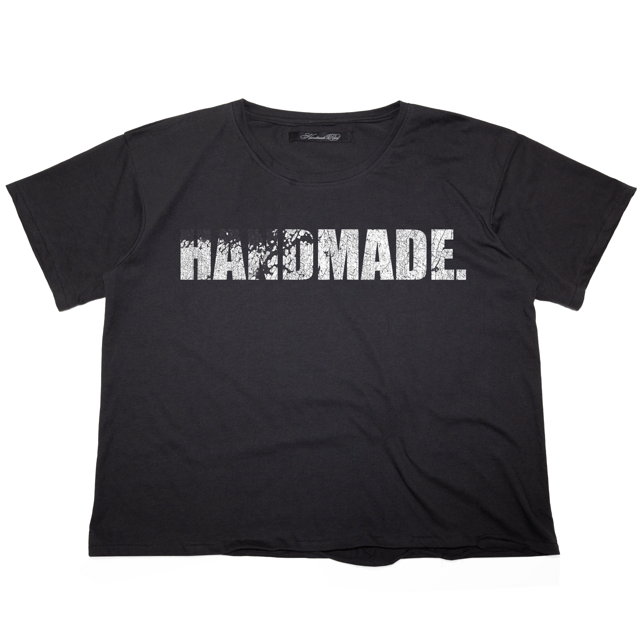 HANDMADE - TEE BLK - Handmade Rust