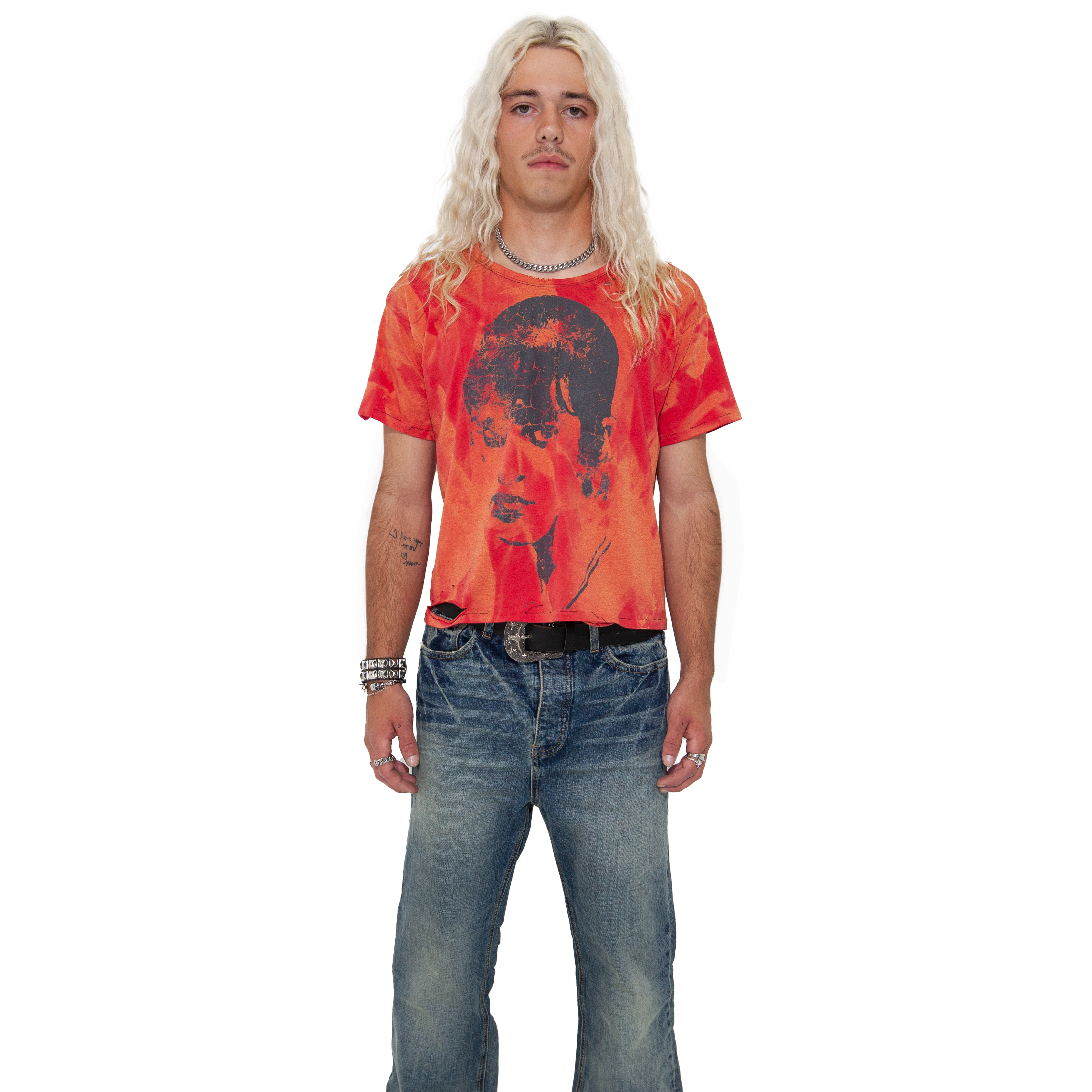 Delilah - Aged Red Tee