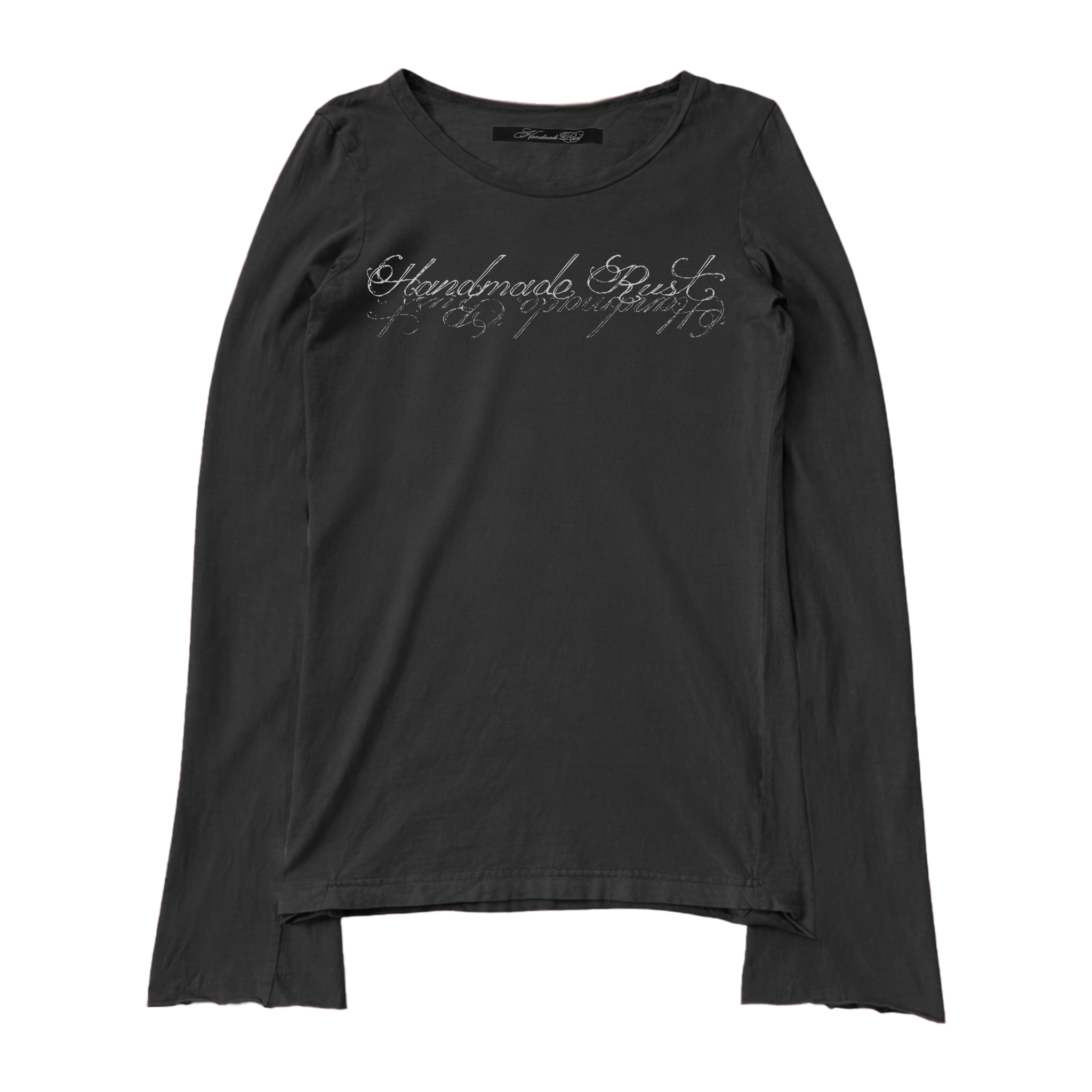 MARK - LONG SLEEVE BLK - Handmade Rust