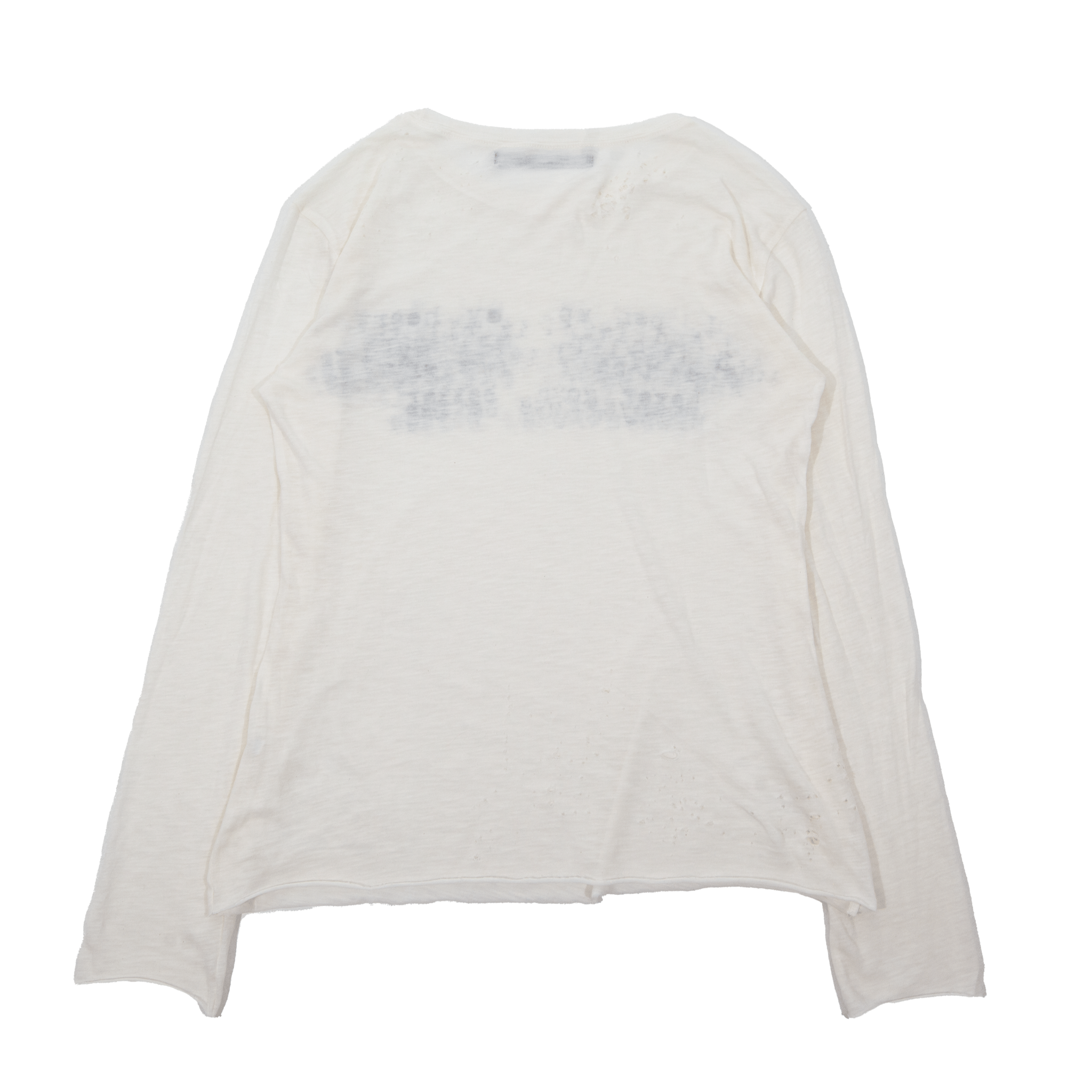 PEN CAP - DISTRESSED LONG SLEEVE - Handmade Rust