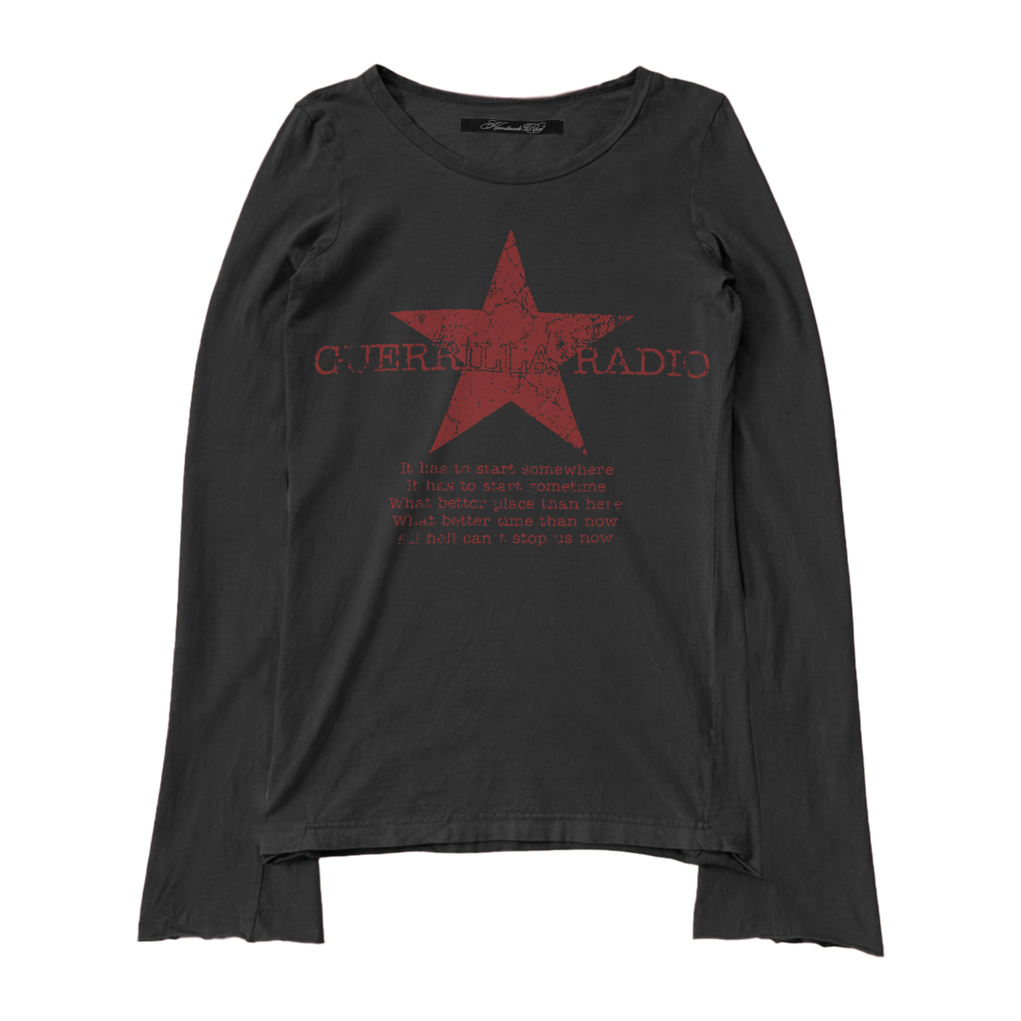 Radio - Long Sleeve - Handmade Rust