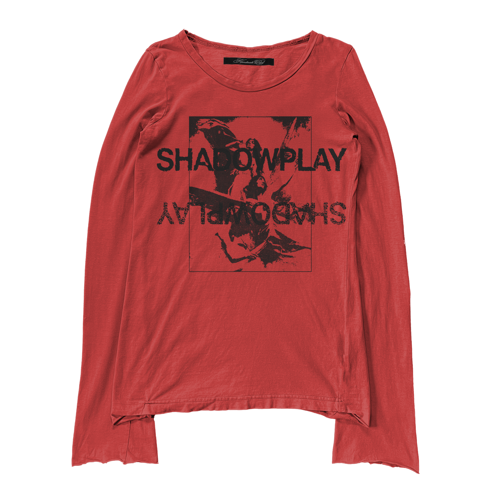 SHADE - LONG SLEEVE RED - Handmade Rust