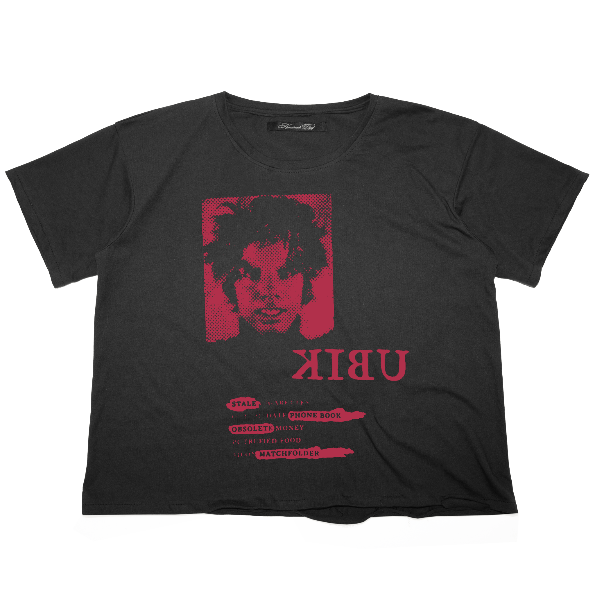 UBIK - TEE BLK - Handmade Rust